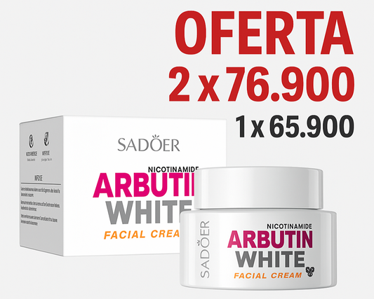 Arbutin White Oferta especial 2x1: Crema Aclarante Luz Radiante