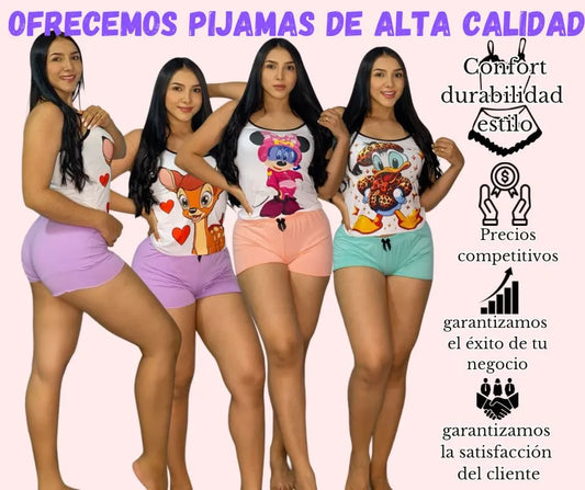 6 Pijamas por el Precio de 4 - Promoción exclusiva 🎁